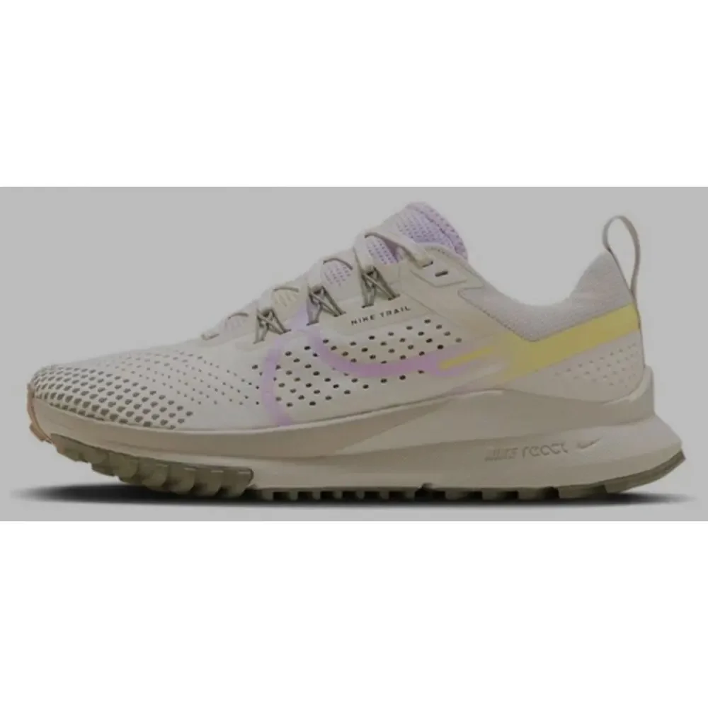 New Nike React Pegasus Trail 4 Phantom Multi-Color Women Size 6.5